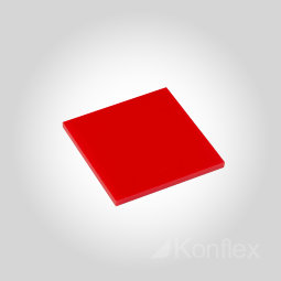 Акрил Arystal 2050x3050 Красный 10 мм